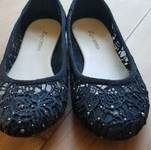 Black Ballet Flats